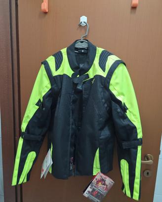 Giacchetto sportivo per moto 