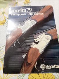 Broschure fucili Beretta 1979