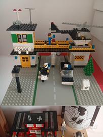 lego caserma pompieri e polizia epoca