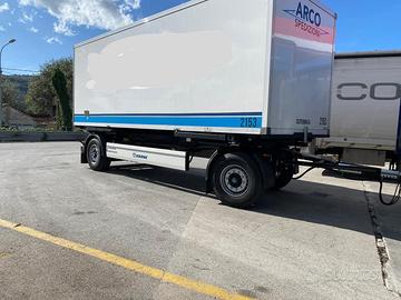 Rimorchio per casse mobili