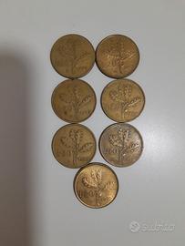 monete 20 lire 1957 r 1958 r 1959 r 1970 p