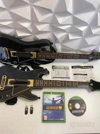 Guitar Hero Xbox One 2 chitarre 2 ricevitore USB