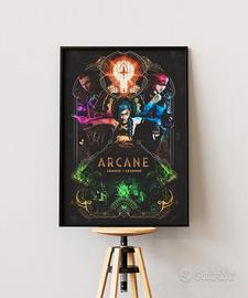 Poster Arcane - League of Legends 