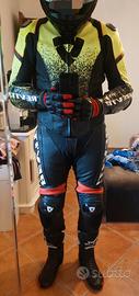 Tuta pelle intera moto Rev'it! Quantum tg 52