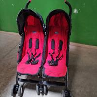 passeggino gemellare chicco echo