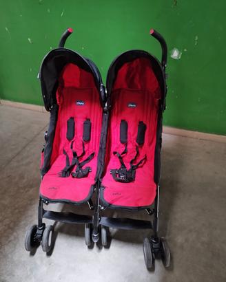 passeggino gemellare chicco echo