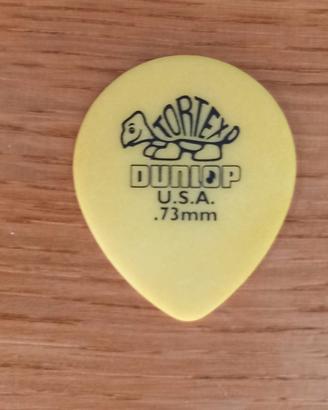 Plettri Dunlop Tortex 0.73mm Tear Drop