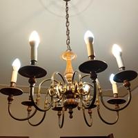 Lampadario in stile 8 luci doppia accensione