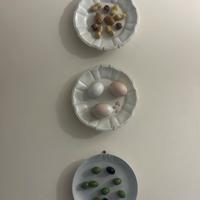 Trittico piatti Decoro cucina