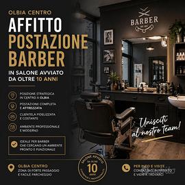 Postazione Barber Olbia