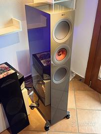 Diffusori HiFi Kef R7 Meta Titanium Gloss Special