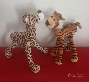Tigre e Leopardo giochi peluche AIA 