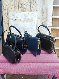 4 borse vintage antiche anni 50 per cinema teatro