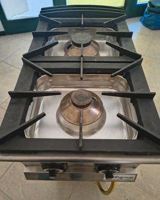 cucina due fuochi