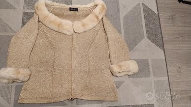 MAGLIA GIACCA LUREX LUISA SPAGNOLI