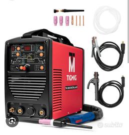 saldatrice TIG/MIG 200AC/DC Digital alu