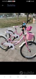 2 bici per bambine rosa misura 16 adatte a b