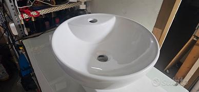 Coppia Lavabo Ladandini appoggio  Rotondo Cm 39