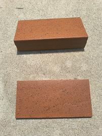 piastrelle klinker  rosso  11,8 x 24,3