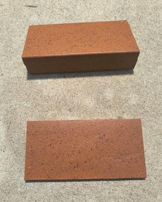 piastrelle klinker  rosso  11,8 x 24,3