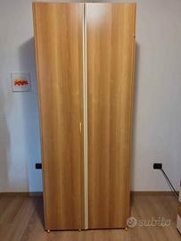 2 armadi color frassino altezza 230