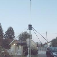 ANTENNA GROUND PLANE VHF  "DUPLEX"