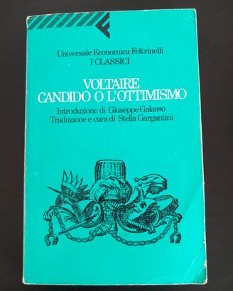 libro Candido o l'ottimismo di Voltaire