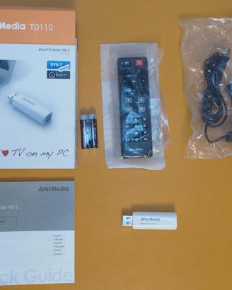AVerMedia decoder Digitale Terrestre DVB-T USB