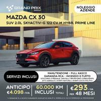 MAZDA CX-30 NOLEGGIO LUNGO TERMINE 2.0 MHybrid