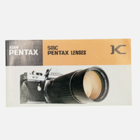 Asahi Pentax SMC Pentax Lens Manuale Istruzioni