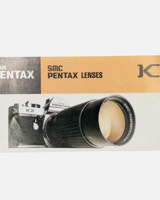 Asahi Pentax SMC Pentax Lens Manuale Istruzioni