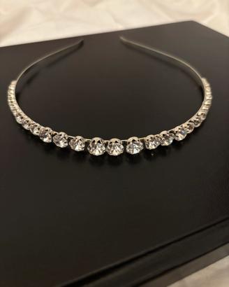 Diadema/Cerchietto con cristalli