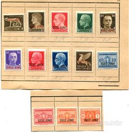 I015 - Isole Jonie 1941 - Serie completa