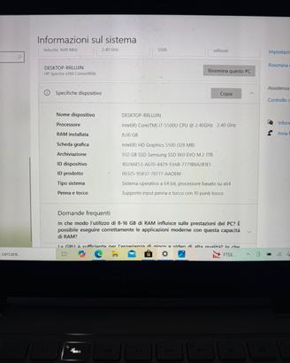 HP Spectre X360