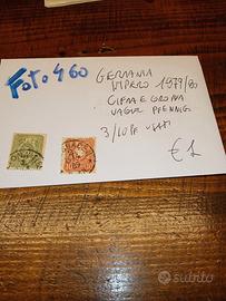 Francobolli antichi della Germania 