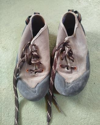 scarpette da arrampicata bambini,n37 usate 