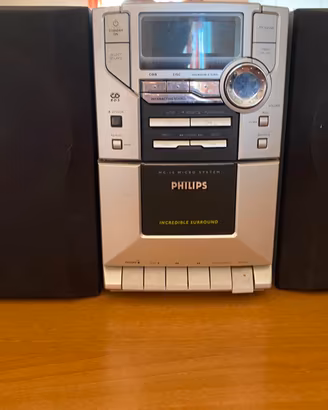 Micro Hi Fi Philips MC-10/22 vintage