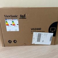 Monitor ViewSonic 24" nella sua confezione origina