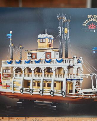 Lego Ideas 21356 Battello a Vapore Fluviale MISB