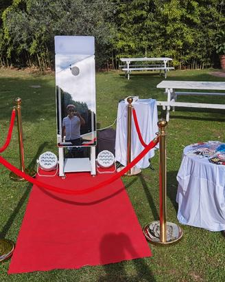 photobooth mirror specchio magico con stampa 