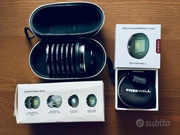 Freewell Sherpa Lente Anamorfica 1.33x con Filtri