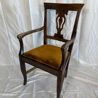 Sedia stile inglese '800