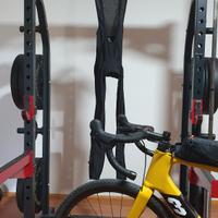 pantaloni salopette ciclismo 