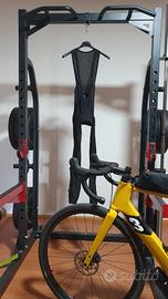 pantaloni salopette ciclismo 