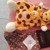 Zainetto Giraffa Peluche + Calza Rocher