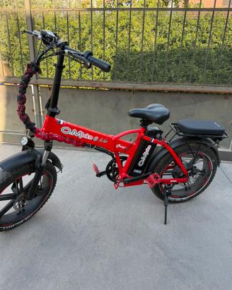 Bici eletrica fatt bike O.Mbike 500w