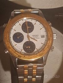 Seiko gmt world timer quartz