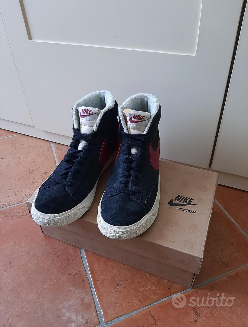 Nike blazer alte donna porpora online