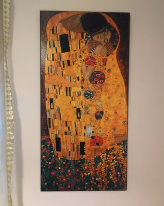 Quadro Bacio Klimt
