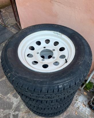 Cerchi + gomme suzuki samurai sj vitara